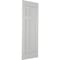 Ekena Millwork True Fit PVC San Juan Capistrano Mission Style Fixed Mount Shutters, Hailstorm Gray, 15W x 28H, PR TFP001SJ15X028ST - alternate 2